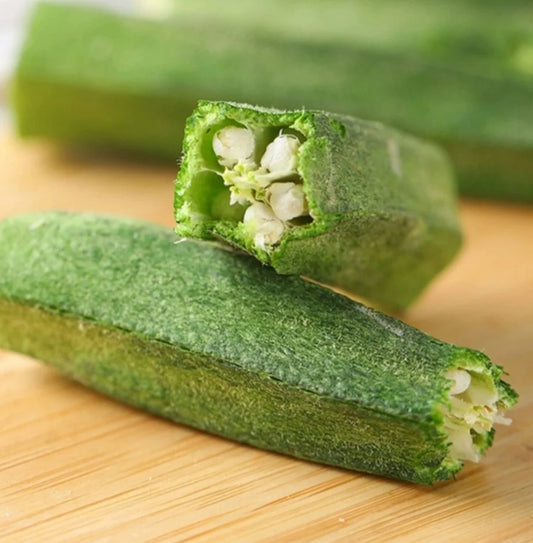 Freeze-Dried Okra